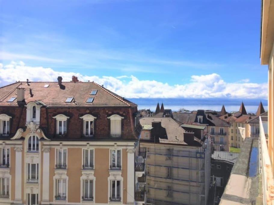 Beautiful Studio 2 Minutes From The Train Station Appartement Lausanne Buitenkant foto